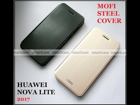 Самый тонкий противоударник. Чехол книжка Huawei Nova Lite 2017 SLA-L22 от MOFI Ultrathin