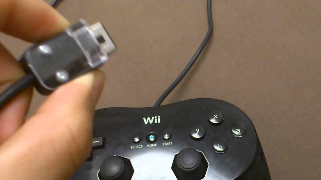 Wii classic controller for Wii,Wii U - YouTube