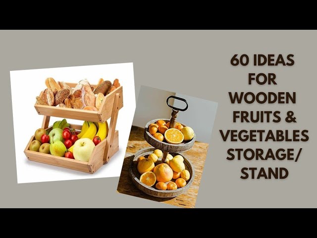 Learn how to DIY a wooden produce storage rack for $10 - If Only April