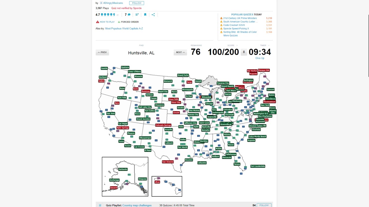 200 US Cities Sporcle 1 YouTube Maxresdefault