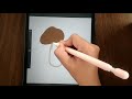 Mushroom Procreate Timelapse | Easy Procreate Tutorial for Beginners