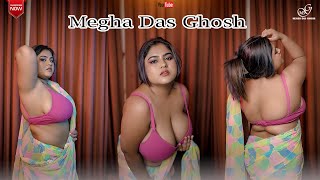 MEGHA IN SAREE | INDOOR SAREE VIDEO | BONG FASHION VLOG | 2026