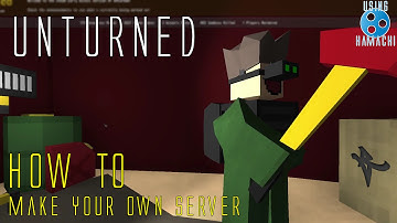 How to Make an Unturned Server (using Hamachi)