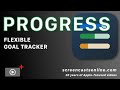 PROGRESS • A flexible goal tracker with Shortcuts and widget support