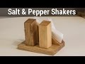 Wooden Salt & Pepper Shakers | Деревянная солонка и перечница