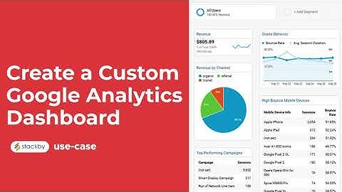 Stackby at Work: Create Custom Google Analytics Dashboard