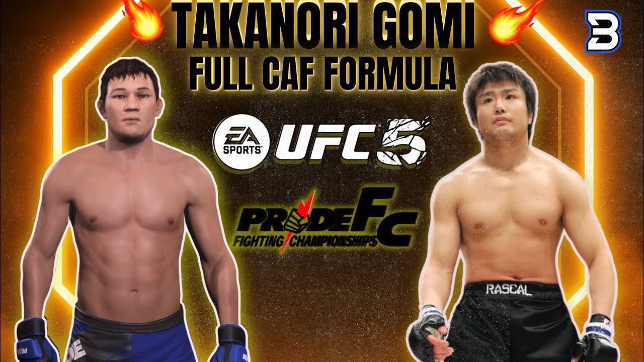 TAKANORI GOMI (PRIDE Era) – FULL CAF FORMULA | EA UFC 5