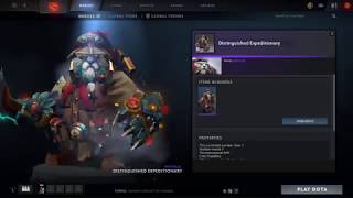 Dota 2 Tusk - Distinguished Expeditionary Cache Set Preview