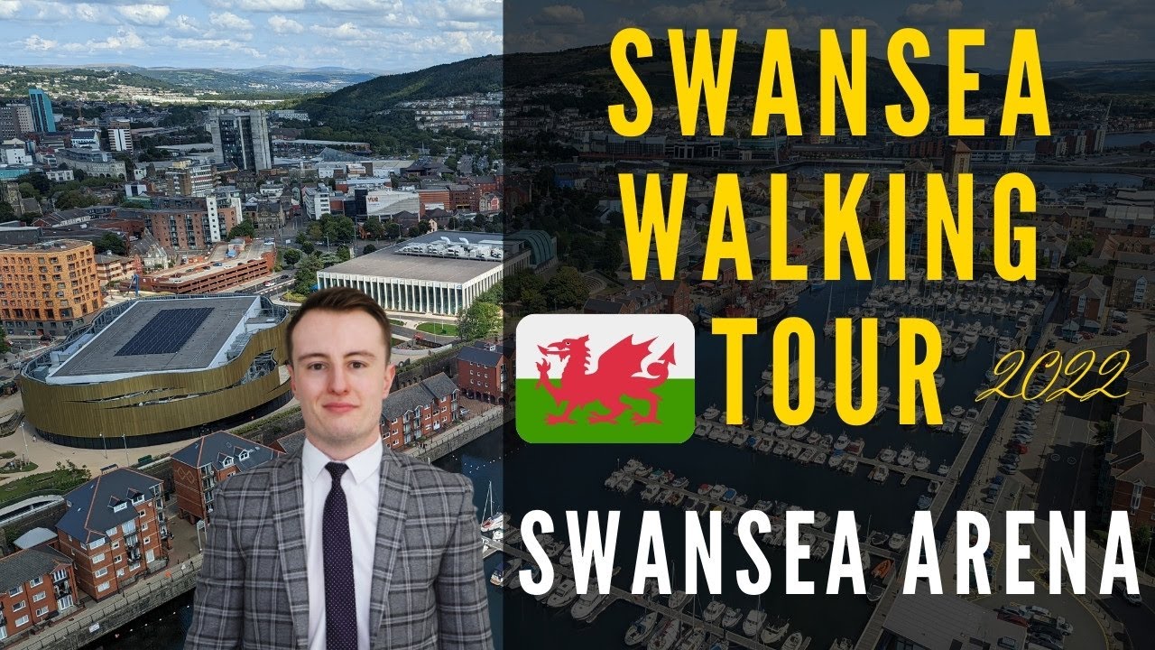 Swansea Walking Tour- Arena, Beach & Marina