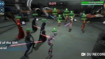 G9 Darth revan easily beats maxed JKR