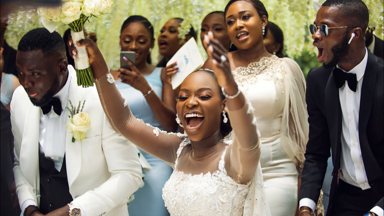 BEST WEDDING ENTRANCE EVER | #theTTAffair | TOMIKE & TOSIN ADEOYE'S WEDDING