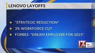 Lenovo layoffs to affect employees at Morrisville campus