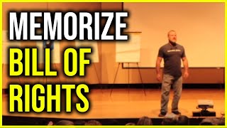 Memorize Bill of Rights a Unique Way Taught by Memory Champ