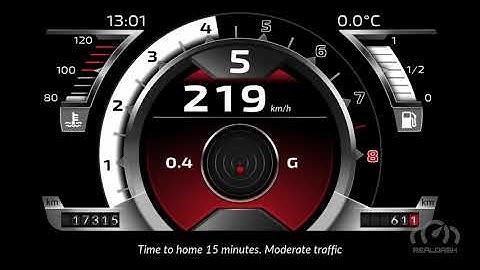 RealDash Hot Tub premium dashboard