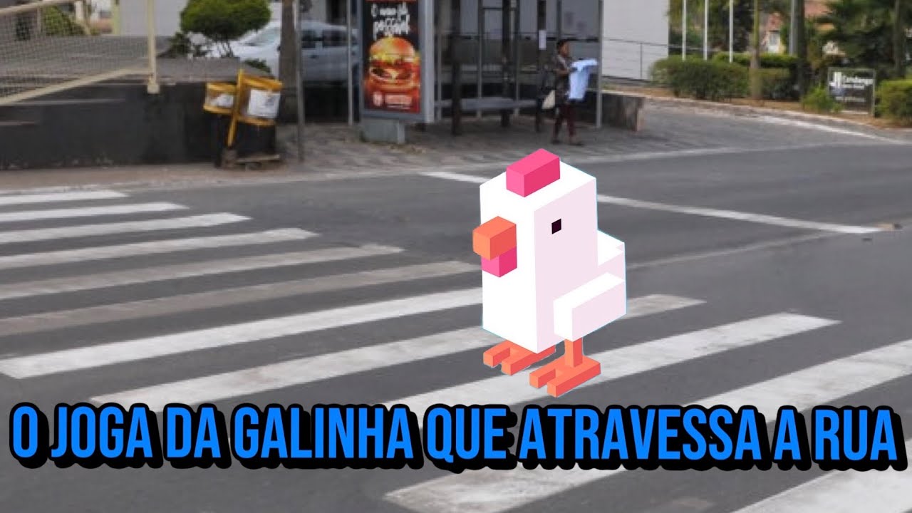 O JOGO DA GALINHA QUE ATRAVESSA A RUA 1# JOGOS ALEATÓRIOS - YouTube