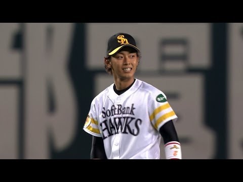 今宮、本多ともよくぞ捕った、2人で完成させた併殺プレー 2014.03.18 H-F