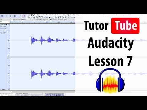 Audacity Tutorial - Lesson 7 - Playback Buttons and Continuous Playback