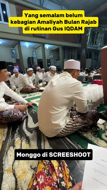 Amalan Amaliyah bulan Rajab dari Gus IQDAM #gusiqdham #sabilutaubah #shorts #shortvideo