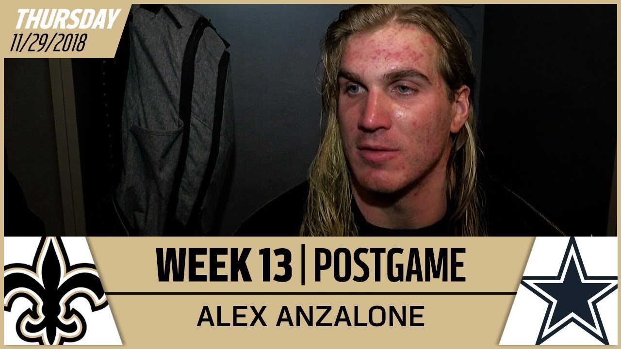 Alex Anzalone: 'You just gotta watch the film and get better' | Week 13 Postgame football score