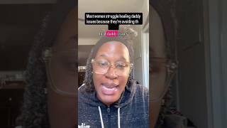 Most women avoid healing daddy issues because they’re avoiding the work. #fatherwound #abandonment