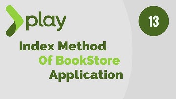 Play Framework Tutorial # 13 | Index Method of BookStore Application