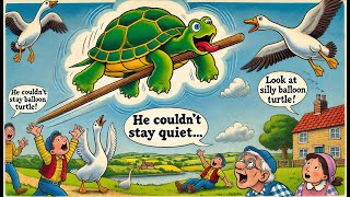He Opened His Mouth… And Fell! The Turtle Who Couldn't Stop Talking || 🐢 Kacchapa Jātaka Moral Story