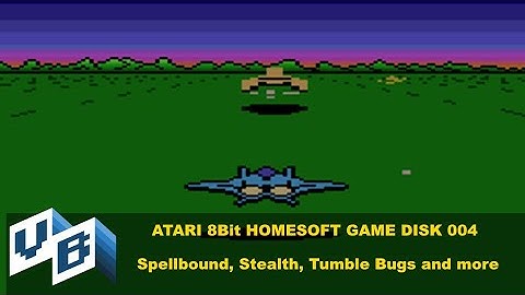 Atari 8bit Computer Homesoft Game Compilation Disk #4