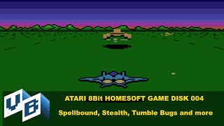 Atari 8bit Computer Homesoft Game Compilation Disk #4 Net Worth