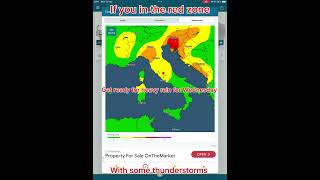 Severe Rainfall Hits Slovenia As Rain Warning Has Been Issued And With Flooding