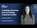 How to Create a Customer Payment from an Existing Invoice in Acumatica