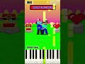 Always work together a touching story of tv man and steve   placktoons piano tutorial