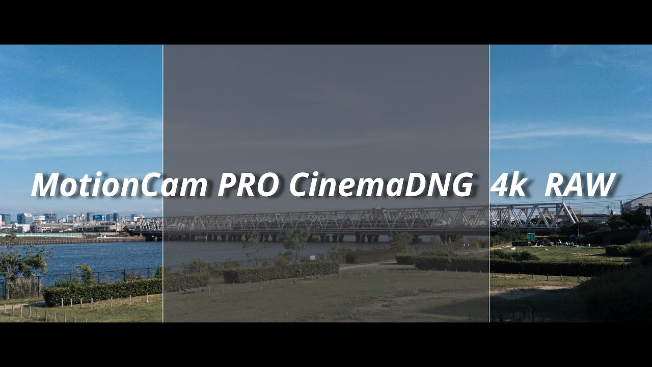 MotionCam PRO CinemaDNG 4k RAW with Android Smartphone /arrows NX9 F