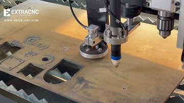 Multifunctional cnc plasma cutting machine for marking and cutting