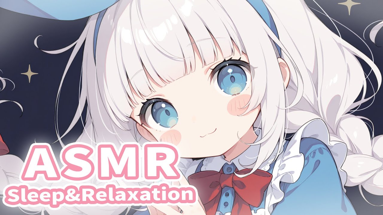 ASMR Ear Massage & Ear Blowing 💙 (Ear Cupping, Tapping, Breathing)