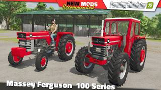 FS25 | Massey Ferguson 100 Series - Farming Simulator 25 Mods Review QHD