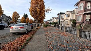 VANCOUVER BC CANADA - EAST 49TH AVENUE to FRASER STREET, EAST 57TH AVENUE & MAIN STREET - CITY LIFE