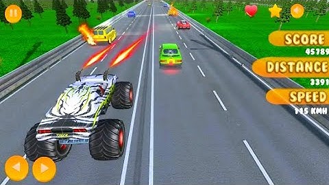 Super Highway - Racing Shooter - Traffic Racer Car Games Android Gameplay