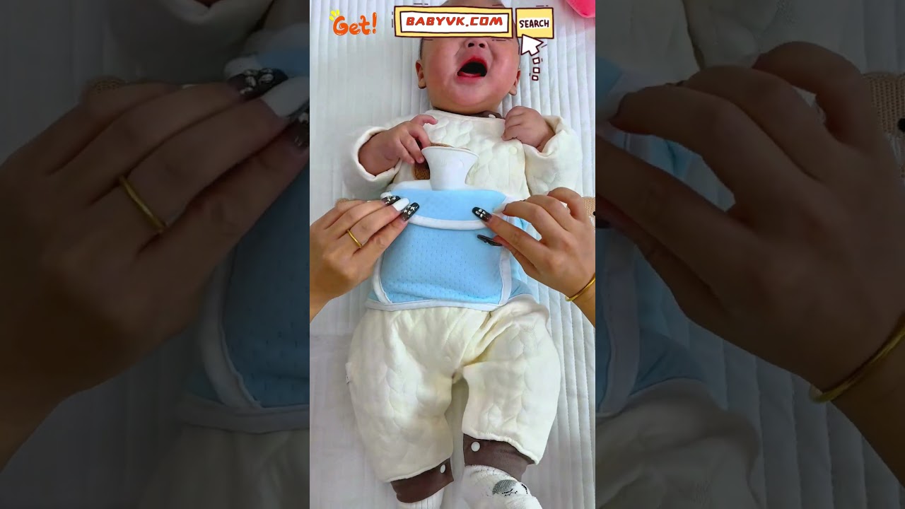 Struggling with Baby's Gas and Colic? Baby Belly Heat Pack Relieves Discomfort Fast! 