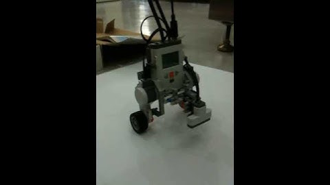 ELC151.2 Lego Mindstorms NXT 2.0 Inverted Pendulum (Ultrasonic Sensor) (Project)