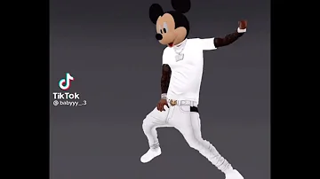 MICKEY DANCING TO SONG TIKTOK VIBES