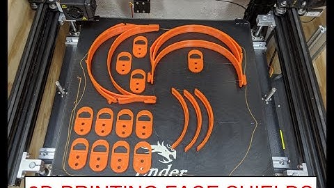 3D Printing Face Shields