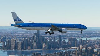 very Amazing landing boeing 777-300 plane / most dangerous airport ;; game screenshot 2