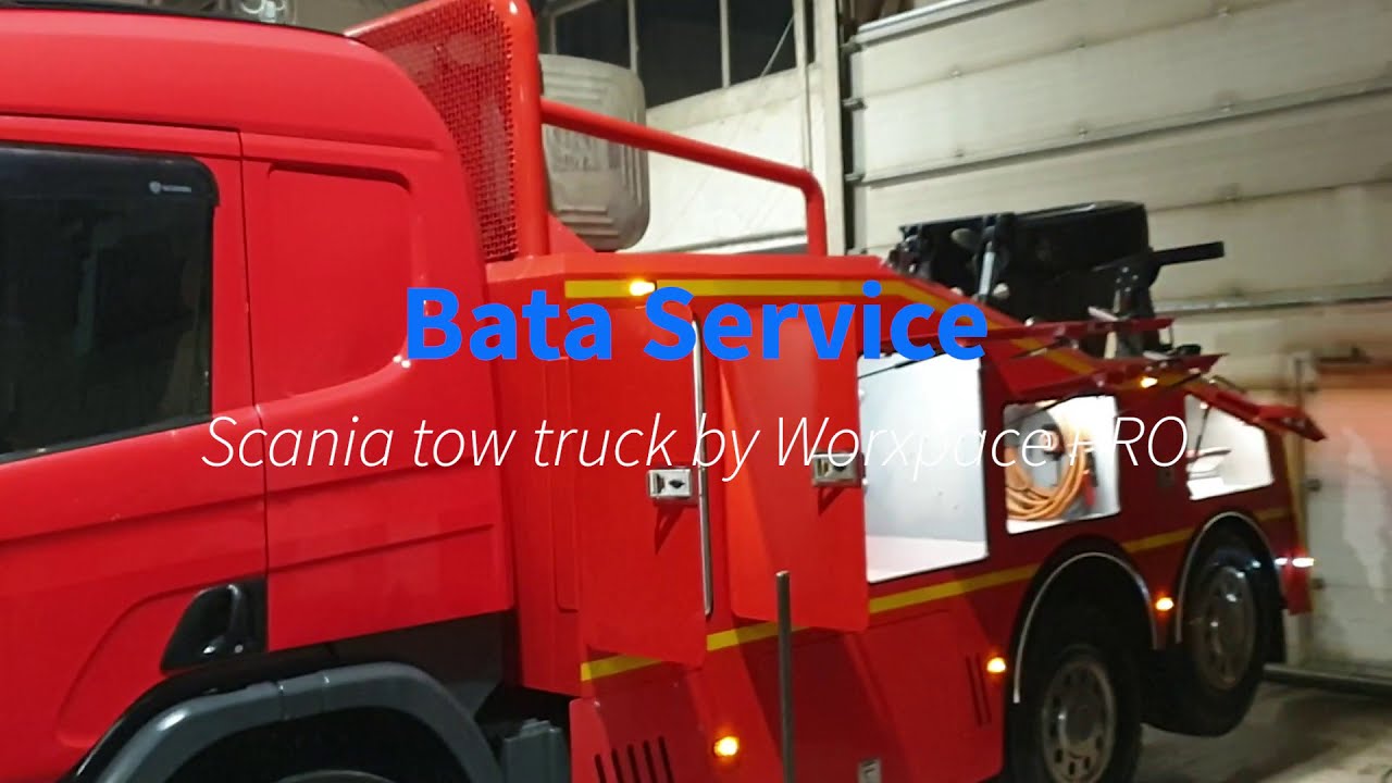 Worxpace PRO Scania Tow Truck for Bata Servis