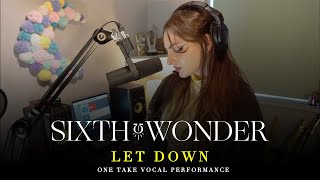 Sixth Wonder - Let Down - Rebekah Kirk one take live performance