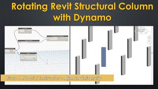 Rotating Revit Structural Column with Dynamo
