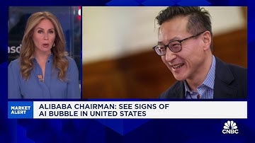 Alibaba chairman Joe Tsai: See signs of AI bubble forming in the U.S.