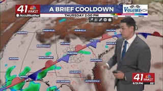 A bit more sun likely Thursday as rain odds persist