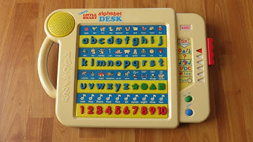 VTech Little Smart Talking Alphabet Desk – Vintage Educational Toy for Toddlers
