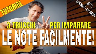 Come imparare le note sulla chitarra - 3 Trucchi per memorizzare le note + Bonus!