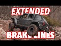 Jeep JLU Extended Brake Line Install - Offroad Brake Lines
